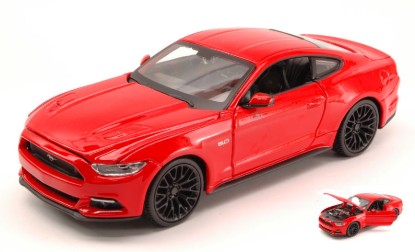 Immagine di FORD MUSTANG GT 2015 RED 1:24