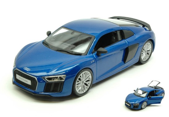 Immagine di AUDI R8 V10 PLUS 2015 BLUE 1:24