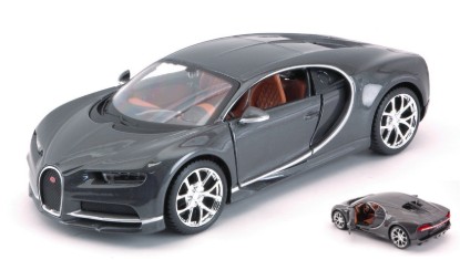 Immagine di BUGATTI CHIRON GREY 1:24