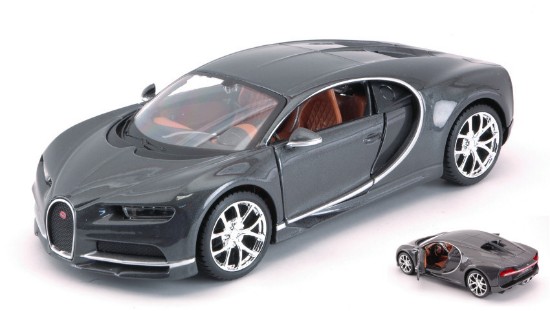 Immagine di BUGATTI CHIRON GREY 1:24