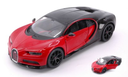 Immagine di BUGATTI CHIRON SPORT N.16 RED/BLACK 1:24