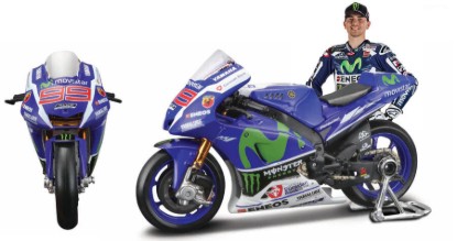 Immagine di YAMAHA J.LORENZO 2016 MOTOGP N.99 1:18