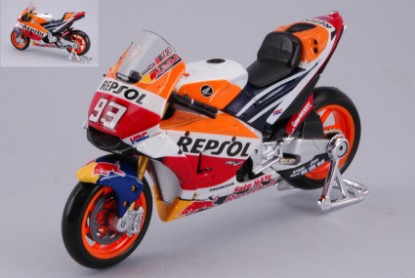 Immagine di HONDA RC213V MARC MARQUEZ 2018 N.93 MOTOGP 1:18