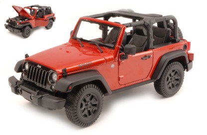 Immagine di JEEP WRANGLER OPEN TOP 2014 COPPER METALLIC 1:18