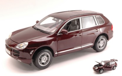 Immagine di PORSCHE CAYENNE S 2002 AMARANT METALLIC 1:18