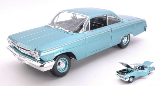Immagine di CHEVROLET BEL AIR 1962 BLUE 1:18