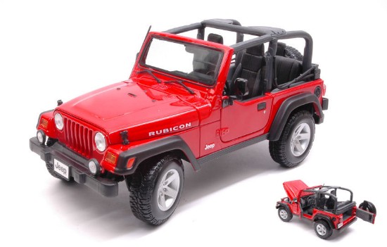 Immagine di JEEP WRANGLER RUBICON RED 1:18