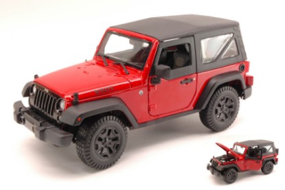 Immagine di JEEP WRANGLER 2014 RED 1:18