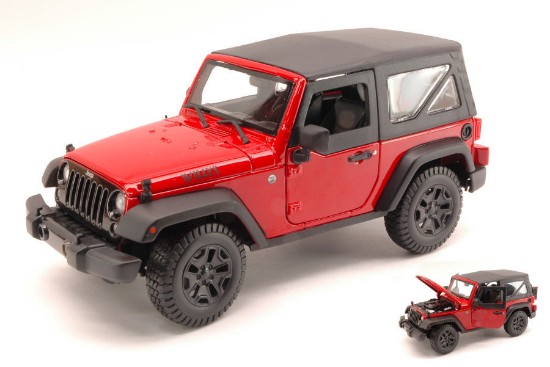 Immagine di JEEP WRANGLER 2014 RED 1:18