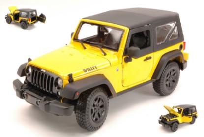 Immagine di JEEP WRANGLER 2014 YELLOW 1:18