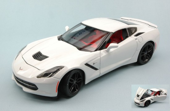 Immagine di CORVETTE STINGRAY Z51 2014 WHITE 1:18