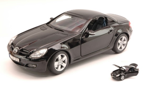 Immagine di MERCEDES SLK HARD TOP 2003 BLACK 1:18