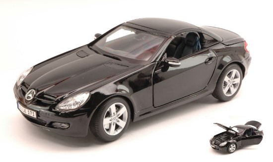 Immagine di MERCEDES SLK HARD TOP 2003 BLACK 1:18
