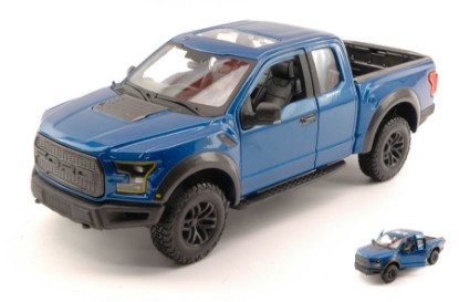Immagine di FORD RAPTOR 2017 BLUE 1:24