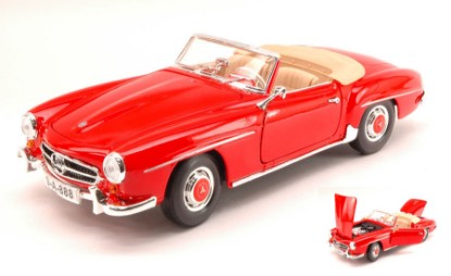 Immagine di MERCEDES 190 SL 1955 RED 1:18