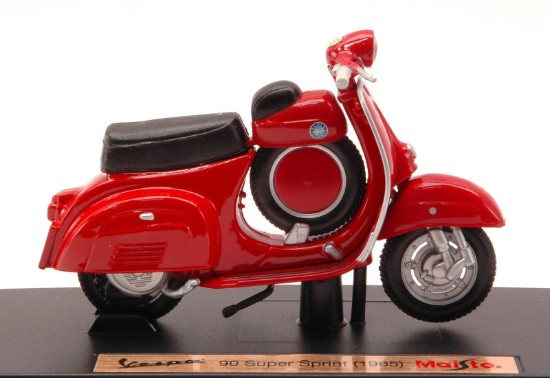 Immagine di VESPA 90 SUPER SPRINT 1965 RED 1:18