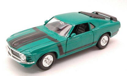Immagine di FORD MUSTANG BOSS 302 1970 GREEN 1:24