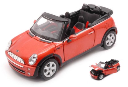 Immagine di MINI COOPER CABRIOLET 2011 ORANGE 1:24