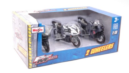Immagine di SET 3 JAPAN MOTO STRADALI 1:18