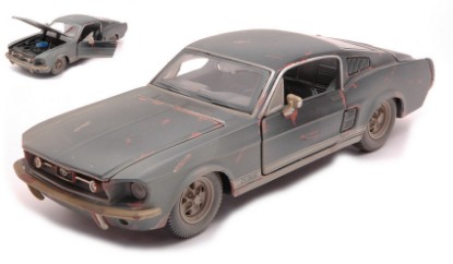 Immagine di FORD MUSTANG OLD FRIENDS 1967 DIRTY VERSION BLACK 1:24