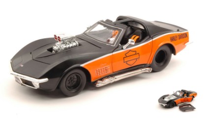 Immagine di CHEVROLET CORVETTE 1970 HARLEY DAVIDSON 1:24