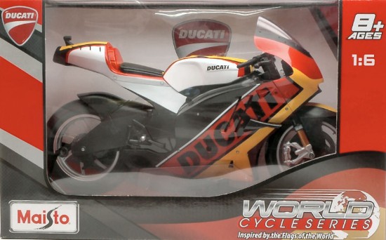 Immagine di DUCATI DESMOSEDICI YELLOW 1:6