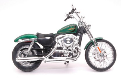 Immagine di HARLEY DAVIDSON SEVENTY-TWO XL 1200V 2013 MET.GREEN 1:12