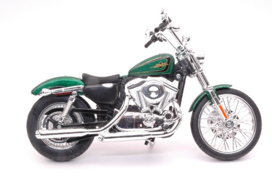 Immagine di HARLEY DAVIDSON SEVENTY-TWO XL 1200V 2013 MET.GREEN 1:12