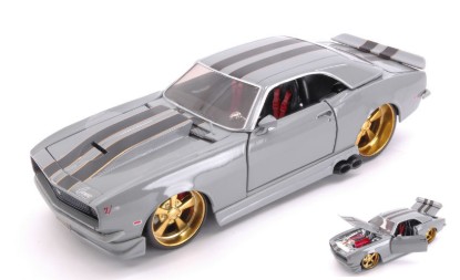 Immagine di CHEVROLET CAMARO Z28 1968 GREY/BLACK 1:24