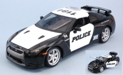 Immagine di NISSAN GT-R (R35) POLICE 2009 1:24