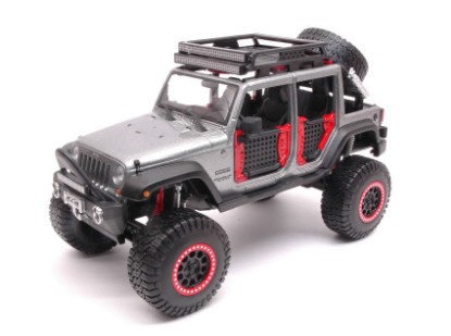 Immagine di JEEP WRANGLER UNLIMITED SE TRUCK 2015 GUN METAL 1:24