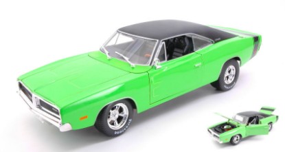 Immagine di DODGE CHARGER R/T 1969 GREEN 1:18