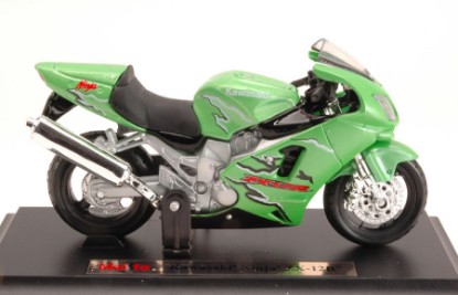 Immagine di KAWASAKI NINJA ZX-12R GREEN 1:18