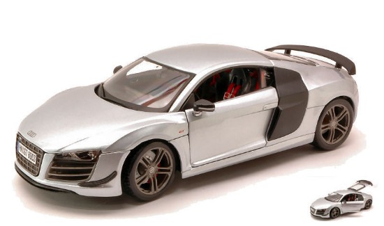 Immagine di AUDI R8 GT3 SILVER 1:18