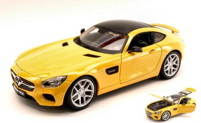 Immagine di MERCEDES AMG GT 2014 YELLOW 1:18