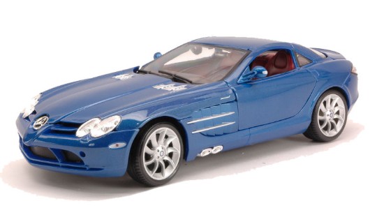 Immagine di MERCEDES SLR MC LAREN BLUE 1:18