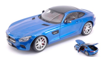 Immagine di MERCEDES AMG GT BLUE 1:18