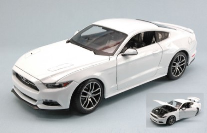 Immagine di FORD MUSTANG GT 50 YEAR (LIMITED EDIT.5 UNITS) 2015 WHITE 1:18