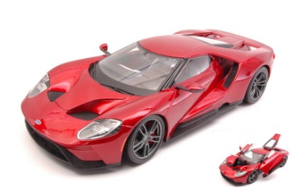 Immagine di FORD GT 2017 METALLIC RED EXCLUSIVE SERIES 1:18