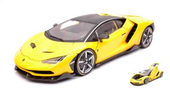 Immagine di LAMBORGHINI CENTENARIO EXCLUSIVE SERIES YELLOW 1:18