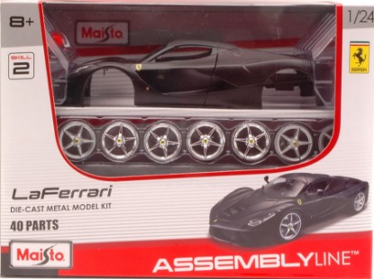 Immagine di FERRARI LA FERRARI MATT BLACK KIT 1:24