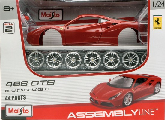 Immagine di FERRARI 488 GTB KIT 1:24