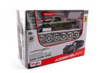 Immagine di FERRARI LA FERRARI APERTA BLACK KIT 1:24