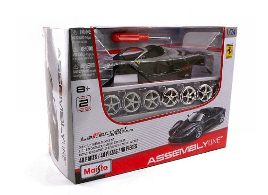 Immagine di FERRARI LA FERRARI APERTA BLACK KIT 1:24
