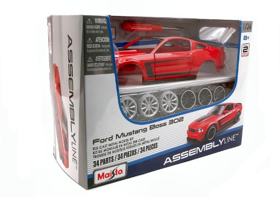 Immagine di FORD MUSTANG BOSS 302 2012 KIT 1:24