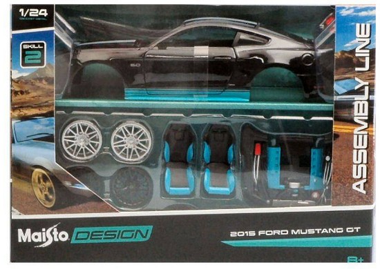 Immagine di FORD MUSTANG GT 2015 BLACK KIT 1:24