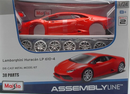 Immagine di LAMBORGHINI HURACAN LP 610-4 ORANGE KIT 1:24
