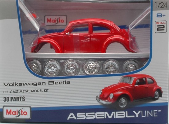 Immagine di VW BEETLE RED KIT 1:24