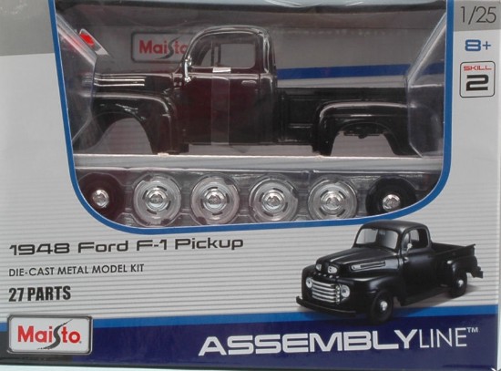 Immagine di FORD F-1 PICK UP 1948 BLACK KIT 1:25