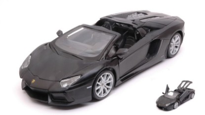 Immagine di LAMBORGHINI AVENTADOR LP700-4 ROADSTER MATT BLACK 1:24